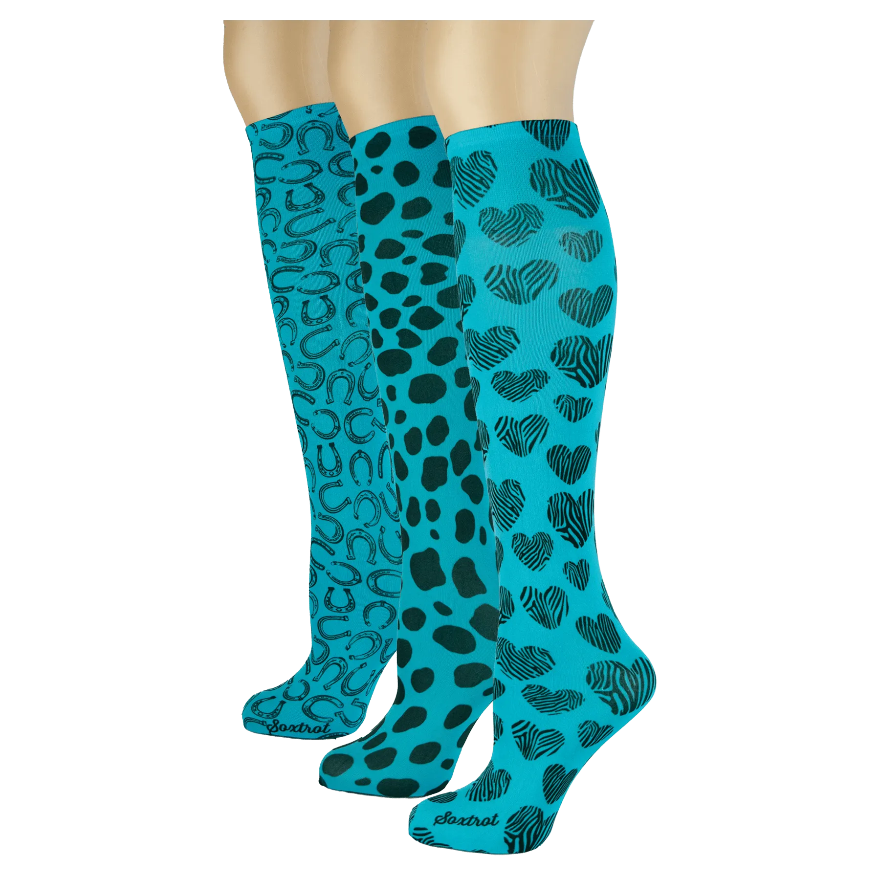 Turquoise Novelty 3 Pack